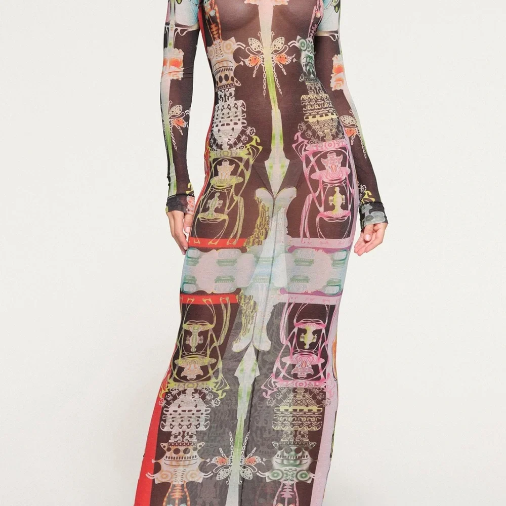 SKIMS SUMMER MESH DRESS - Picture 1 of 5